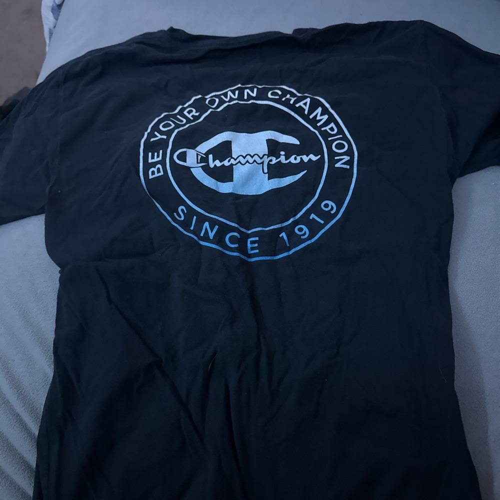 Navy Blue Champion Tee
